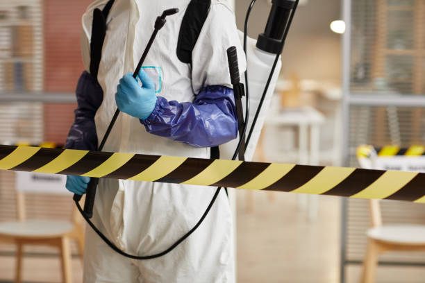Professional Trauma Scene Cleanup technician working in Raymond, OH